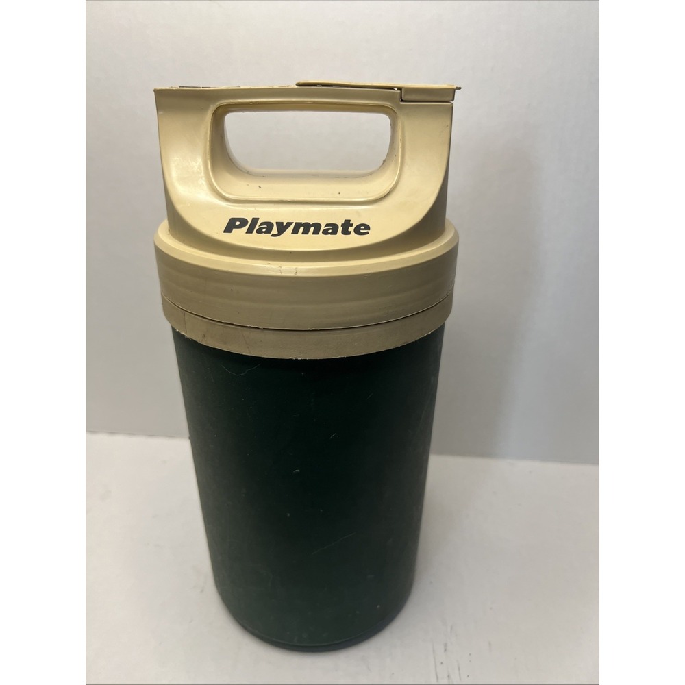 Vintage Igloo Playmate Half 1/2 Gallon Green Water Jug Thermos Cooler